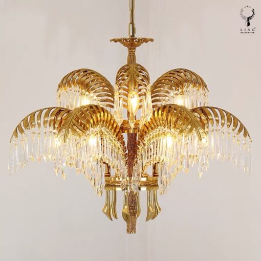 Đèn chùm đồng cổ điển(DCD01)