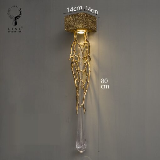 Đèn tường serip đồng(SRDT05) - Hình ảnh 4