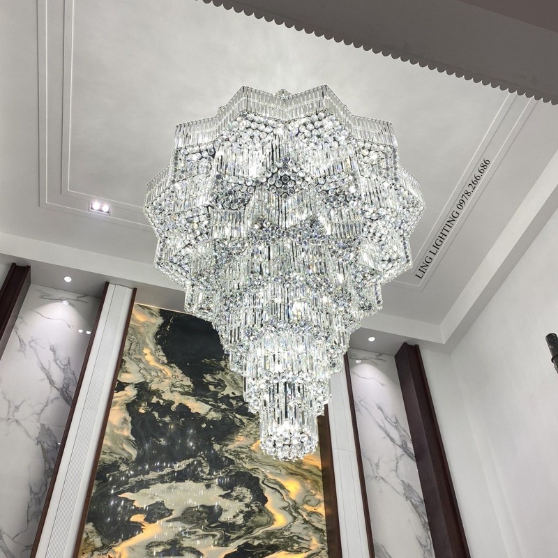 Ứng dụng của đèn chùm pha lê cao cấp DTK13 - Hình 5
