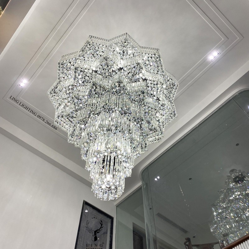 Ứng dụng của đèn chùm pha lê cao cấp DTK13 - Hình 4