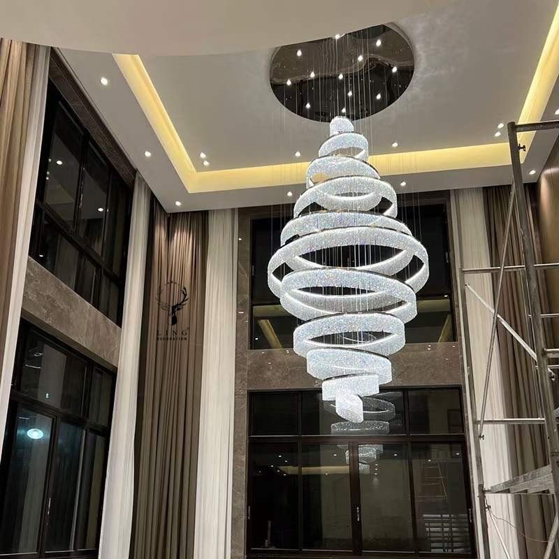 Hình ảnh lắp đặt thực tế đèn thả DTK03 - Hình 6