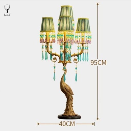 Đèn bàn khổng tước(DBD20) - Hình ảnh 6