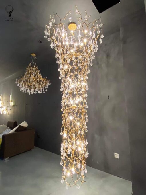 Đèn chùm Serip đồng(SRD29) - Hình ảnh 2
