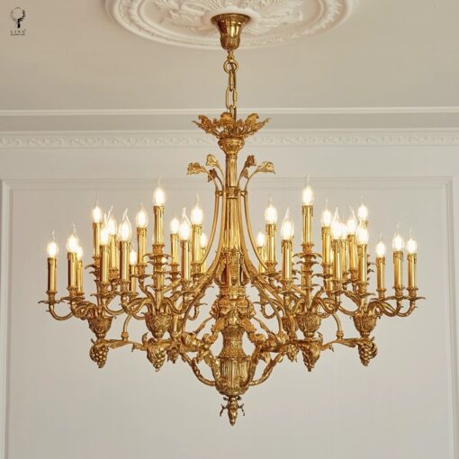 Đèn chùm đồng châu âu(DCD04)