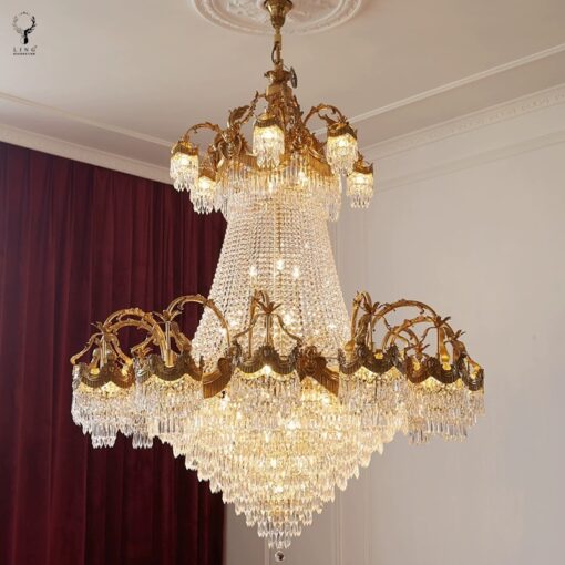 Đèn chùm đồng châu âu(DCD06)