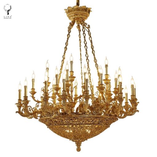 Đèn chùm đồng kiểu pháp(DCD16) - Hình ảnh 7