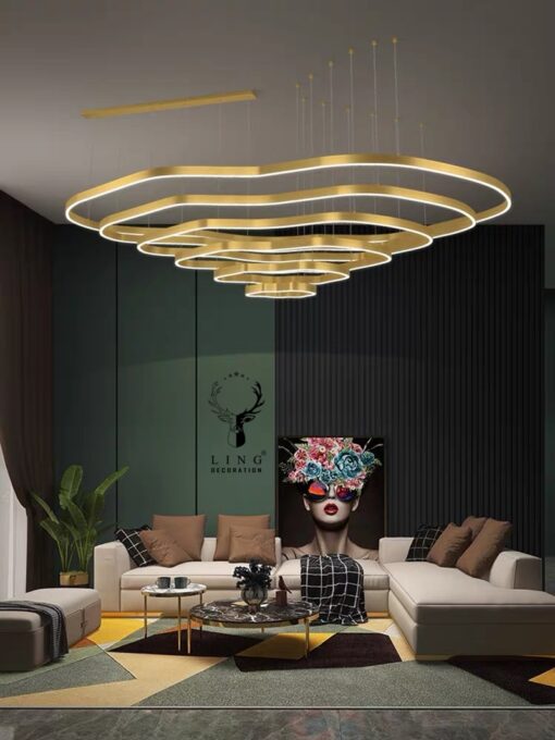 Đèn chùm thiết kế(DTK75) - Hình ảnh 7