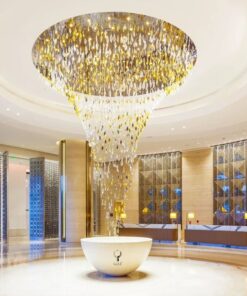 Đèn chùm thông tầng thiết kế(DTK35)