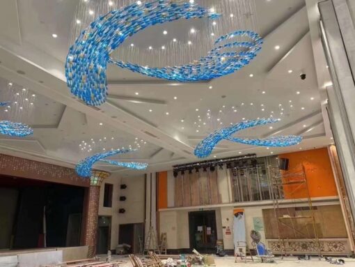 Đèn thông tầng sảnh lớn nhà hàng, khách sạn(DTK50) - Hình ảnh 6