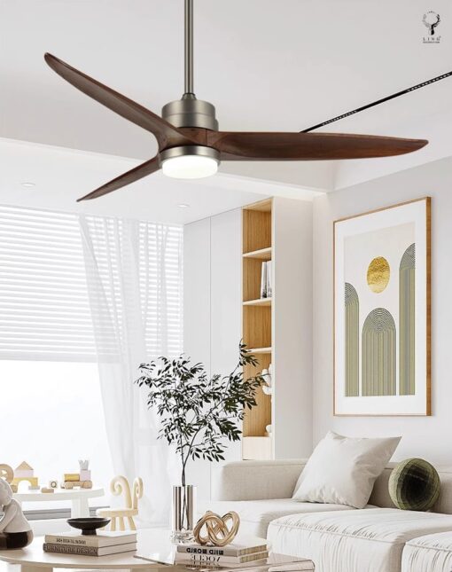 Quạt trần cao cấp kèm đèn LED(LQT01) - Hình ảnh 2