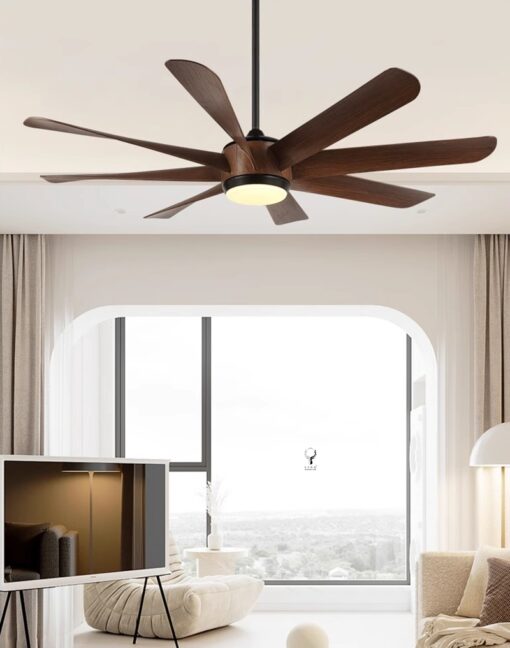 Quạt trần cao cấp kèm đèn LED(LQT02) - Hình ảnh 3