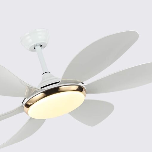 Quạt trần bắc âu kèm đèn LED(LQT06) - Hình ảnh 5