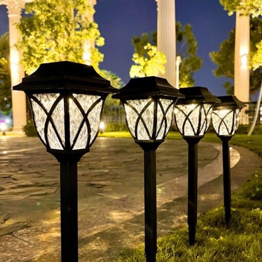 Đèn trang trí sân vườn năng lượng mặt trời(DNT02)