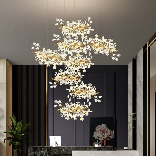 Đèn chùm lá Ginkgo(HD16) - Hình ảnh 2
