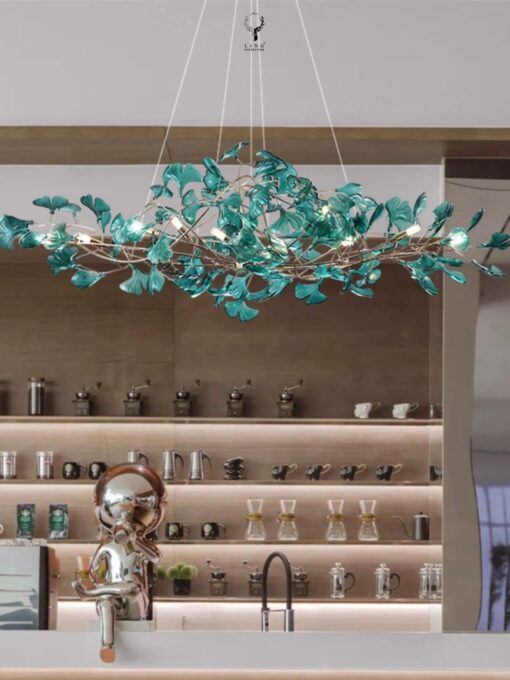Đèn chùm lá Ginkgo(HD17) - Hình ảnh 6