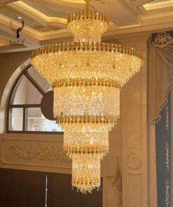 Đèn chùm đồng pha lê(DCD37)