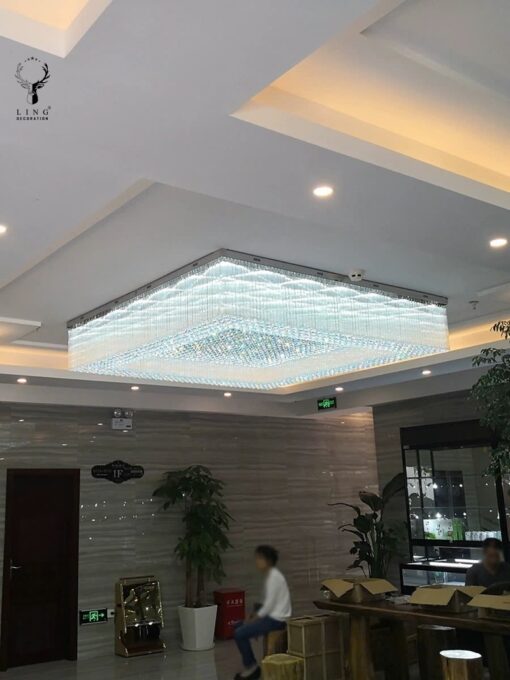 Đèn chùm thiết kế pha lê(DTK102) - Hình ảnh 4