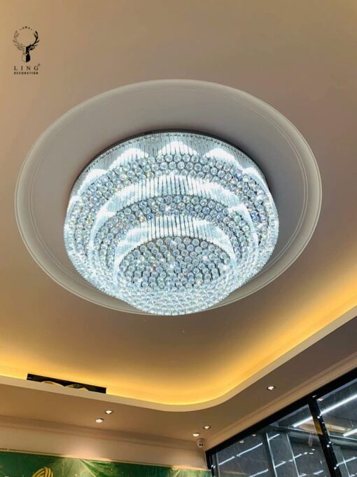 đèn chùm thiết kế pha lê(DTK108) - Hình ảnh 6