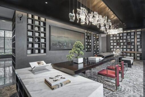 đèn chùm thiết kế trang sách(DTK98)